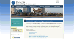 Desktop Screenshot of cynertiaconsulting.com